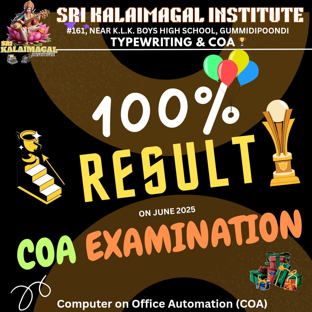 Sri Kalaimagal institute student activity